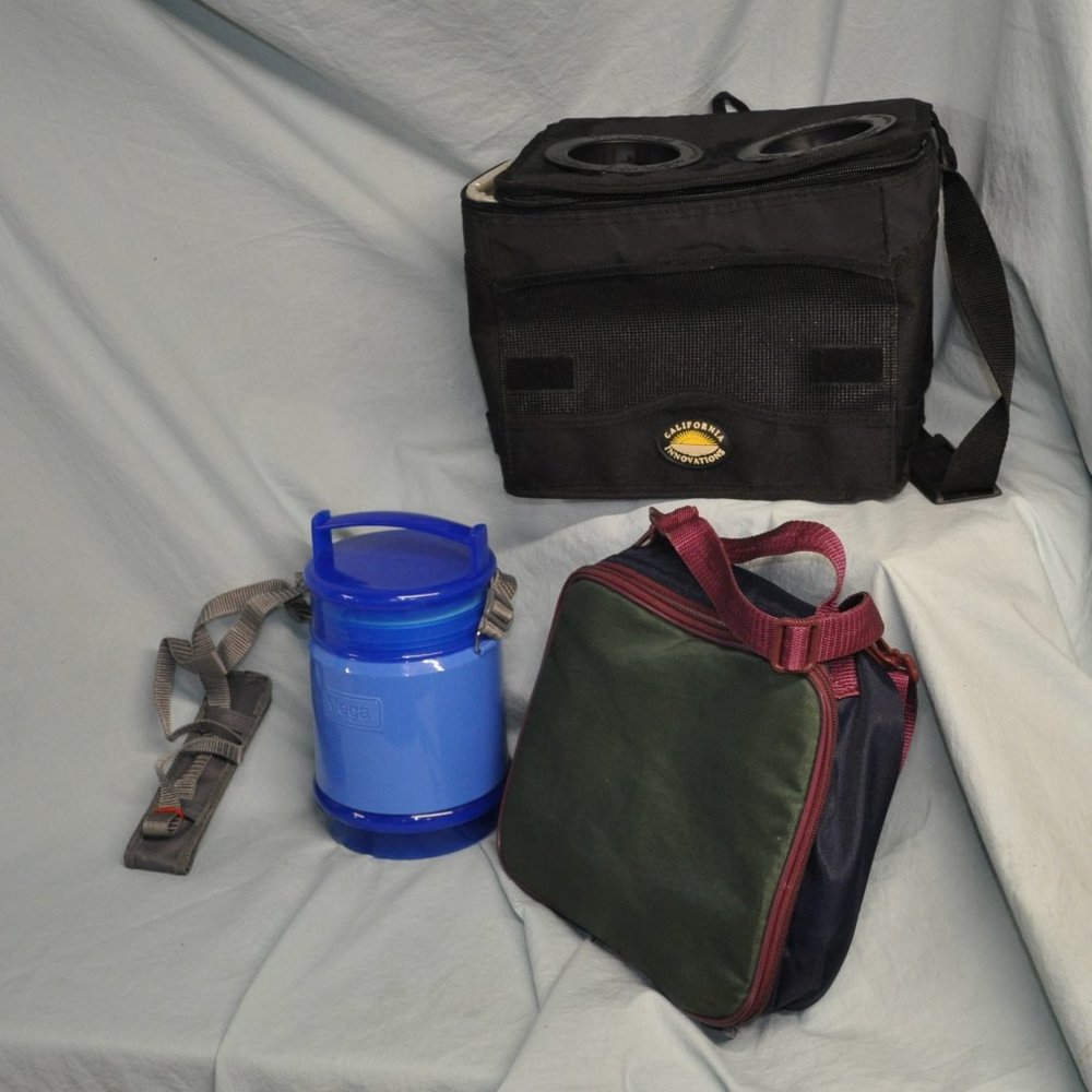 SALE* California Innovations travel cooler 20 oz thermos & lunch box (56)
